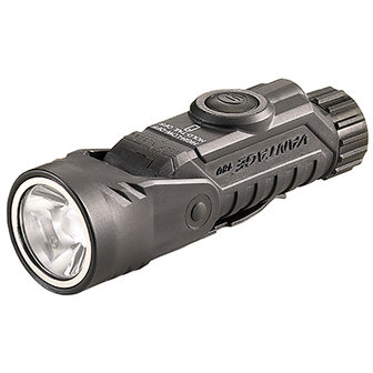 Vantage 180 incl. helmklem en batterijen 2 x CR123A, zwart