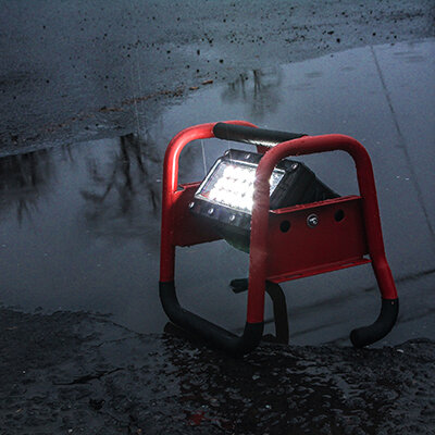 Portable Scene Light II - 230V AC - Rood