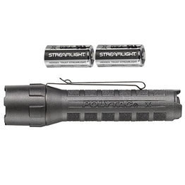 PolyTac X inclusief batterij 2 x CR123A, zwart PolyTac X inclusief batterij 2 x CR123A, zwart