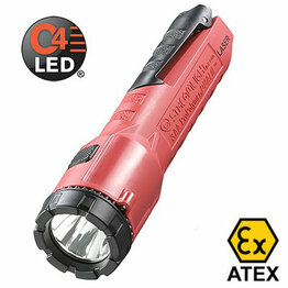 Dualie 3AA Ex ATEX + laser incl. batt. 3xAA, oranje