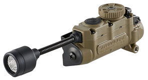 Sidewinder Stalk IR-R-B-G-W incl. batterij 1x CR123, 1AA incl. helm clip, Arc Rail Mount - BOX} Sidewinder Stalk IR-R-B-G-W incl. batterij 1x CR123, 1AA incl. helm clip, Arc Rail Mount - BOX