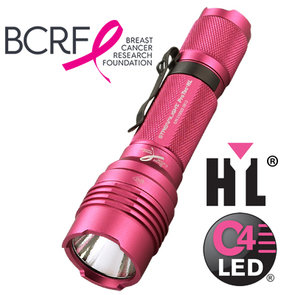 Pink ProTac HL C4-LED inclusief batterij 2 x CR123A